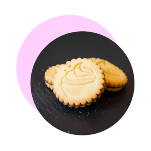 Sablés fourrés au chocolat au lait