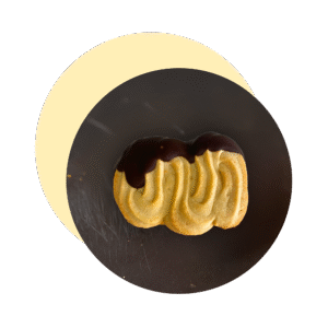 Sablés viennois chocolat noir
